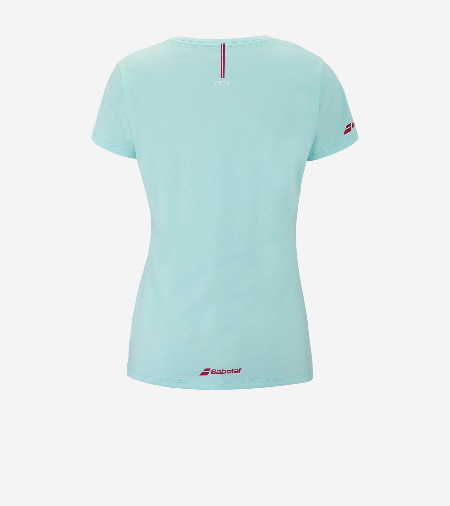 Жіноча футболка для тенісу BABOLAT EXERCISE MESSAGE TEE WOMEN