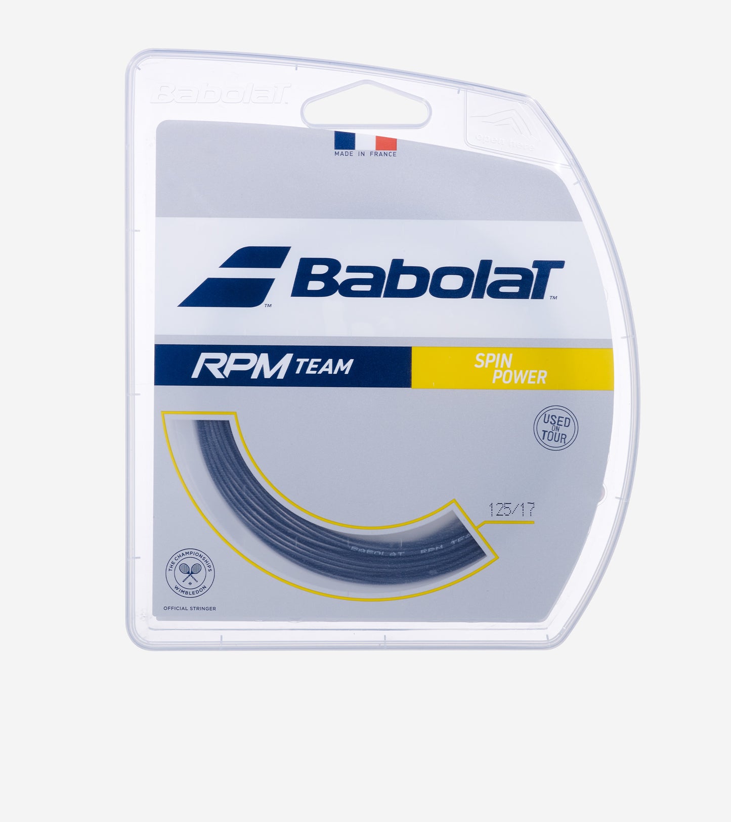 Струни для тенісної ракетки BABOLAT RPM TEAM 12M комплект 12м