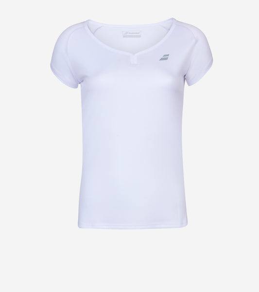 Жіноча футболка для тенісу BABOLAT PLAY CAP SLEEVE TOP WOMEN