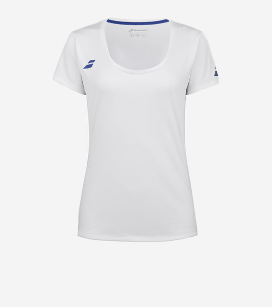 Жіноча футболка для тенісу BABOLAT PLAY CAP SLEEVE TOP WOMEN