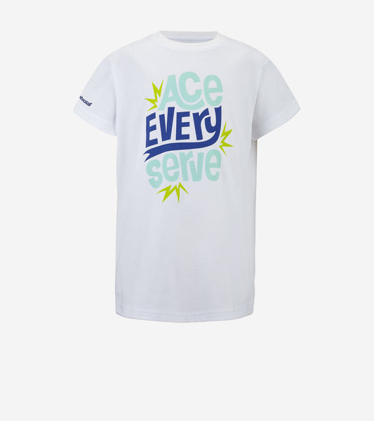 Дитяча тенісна футболка для хлопчиків BABOLAT EXERCISE COTTON TEE BOY