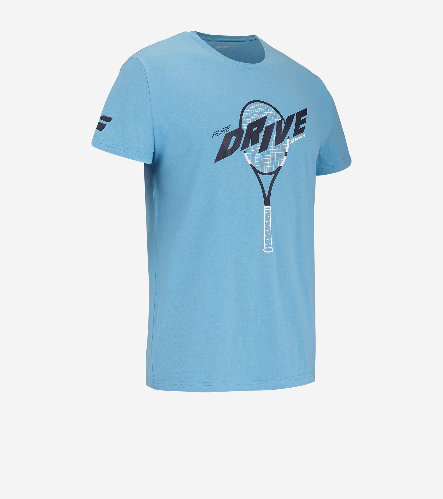 Чоловіча футболка для тенісу BABOLAT DRIVE COTTON TEE