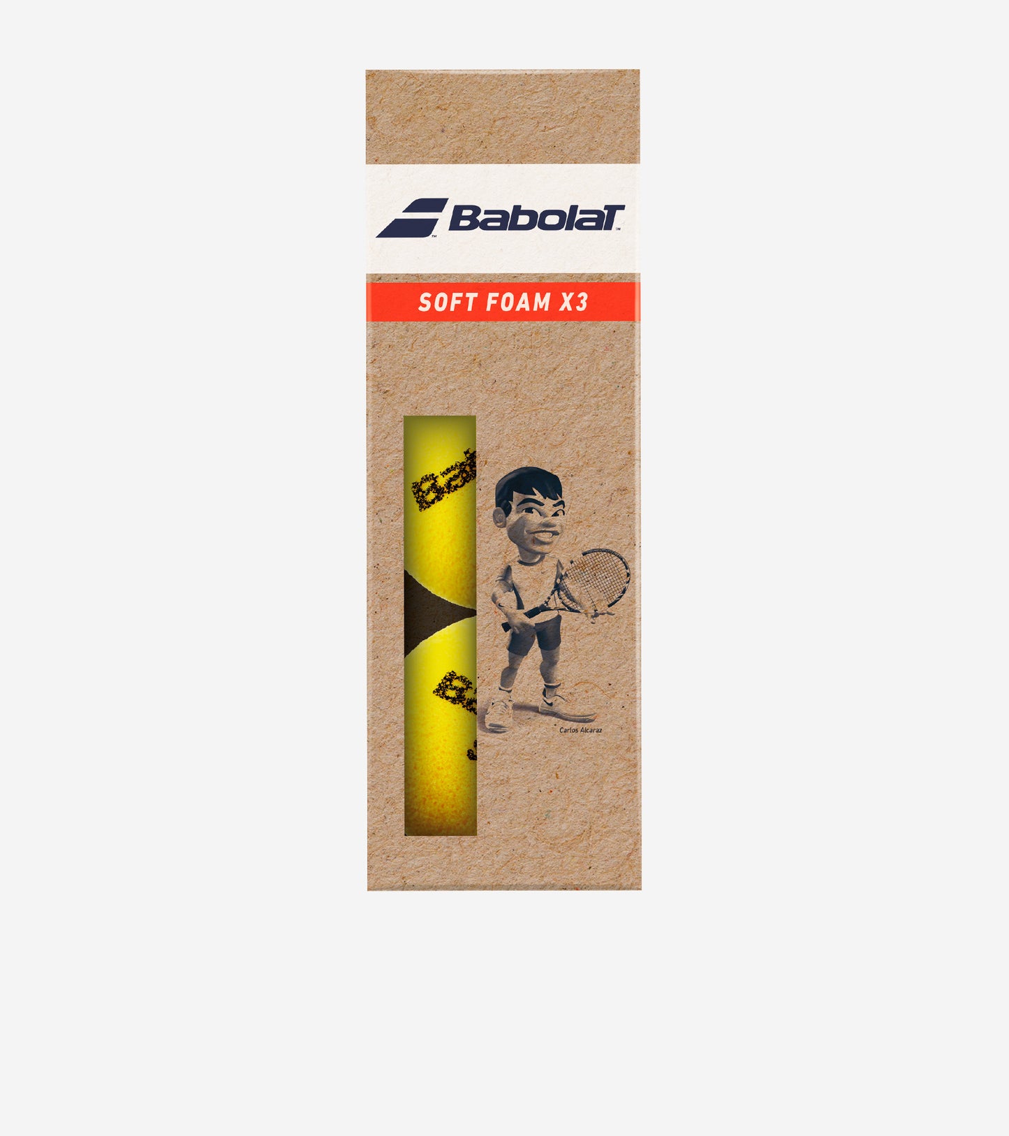 Тенісні м'ячі BABOLAT SOFT FOAM X3 (Упаковка 3 м’ячі)