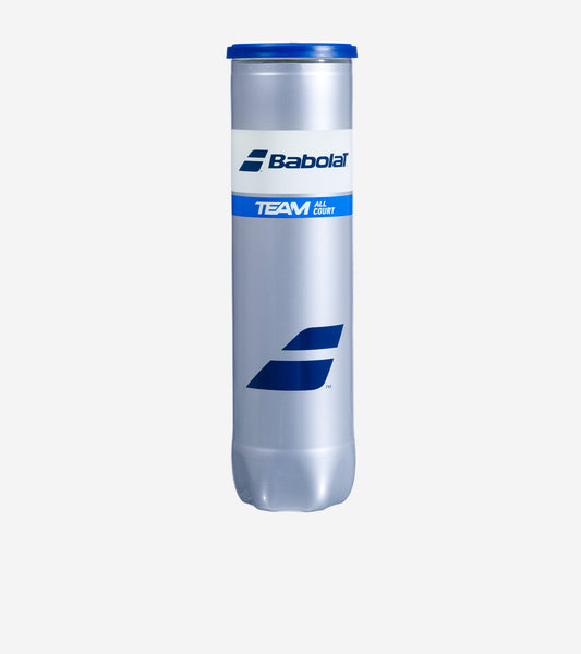 Тенісні м'ячі BABOLAT TEAM ALL COURT X4 (банка 4 м’ячі)
