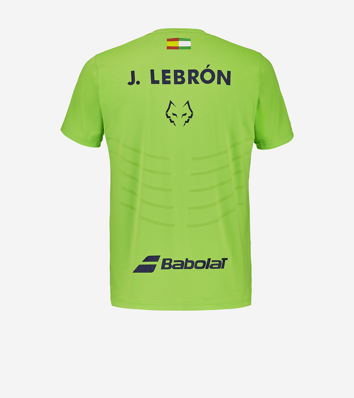 Чоловіча футболка для паделу BABOLAT CREW NECK TEE REPLICA JUAN LEBRON